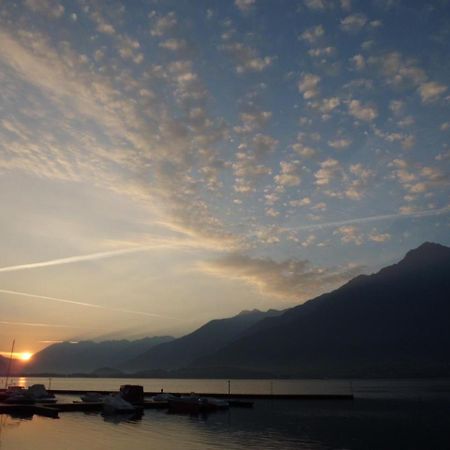 Locanda Dei Pescatori Domaso Bagian luar foto